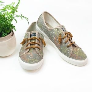SPERRY Seacoast Fish Circle Multi Color Sneaker 10